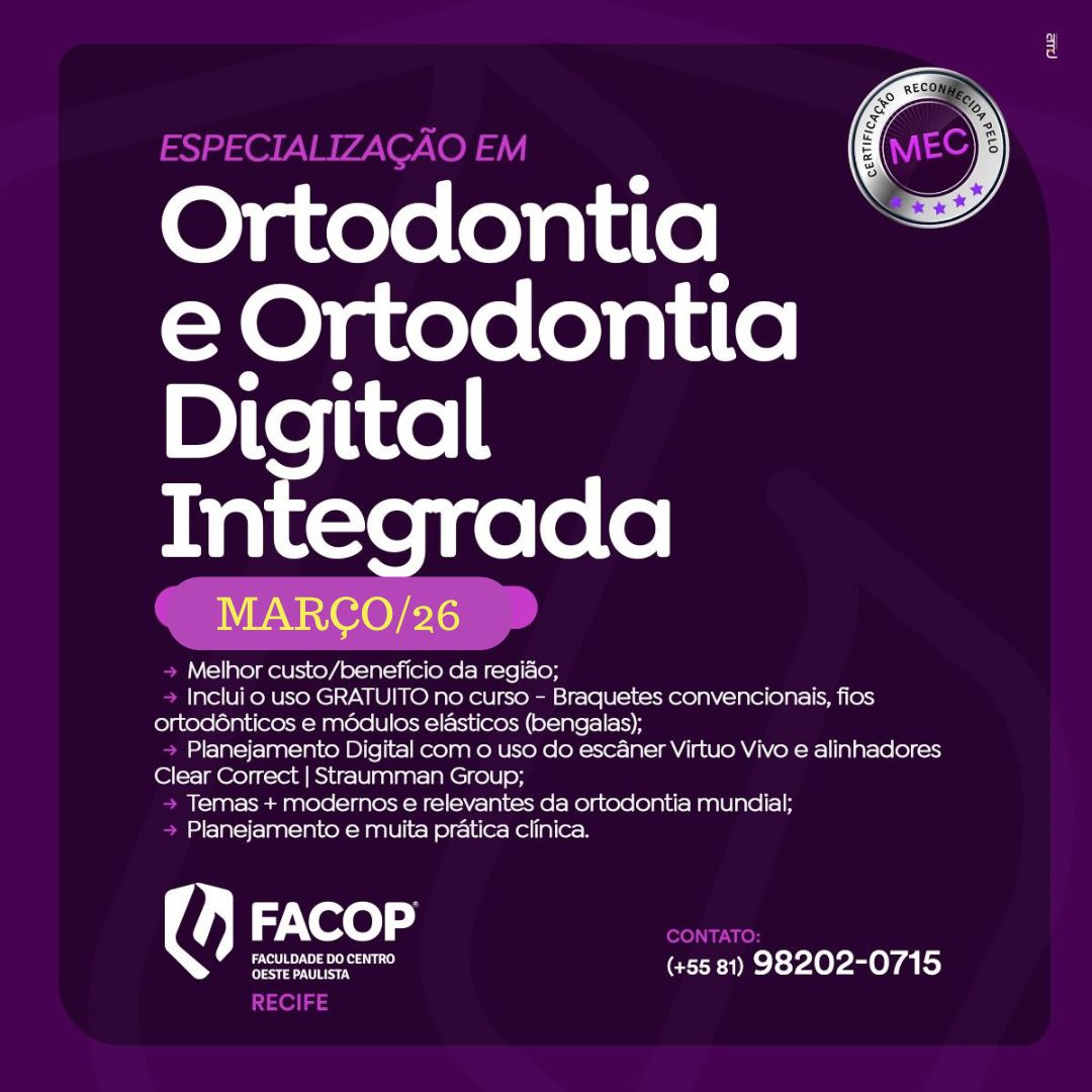 Curso de Especialização em ORTODONTIA